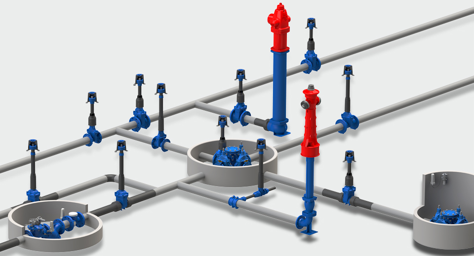 AVK Smart Water illustration