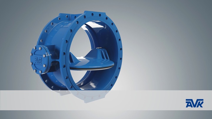 thumbnail double eccentric butterfly valve with welded seat