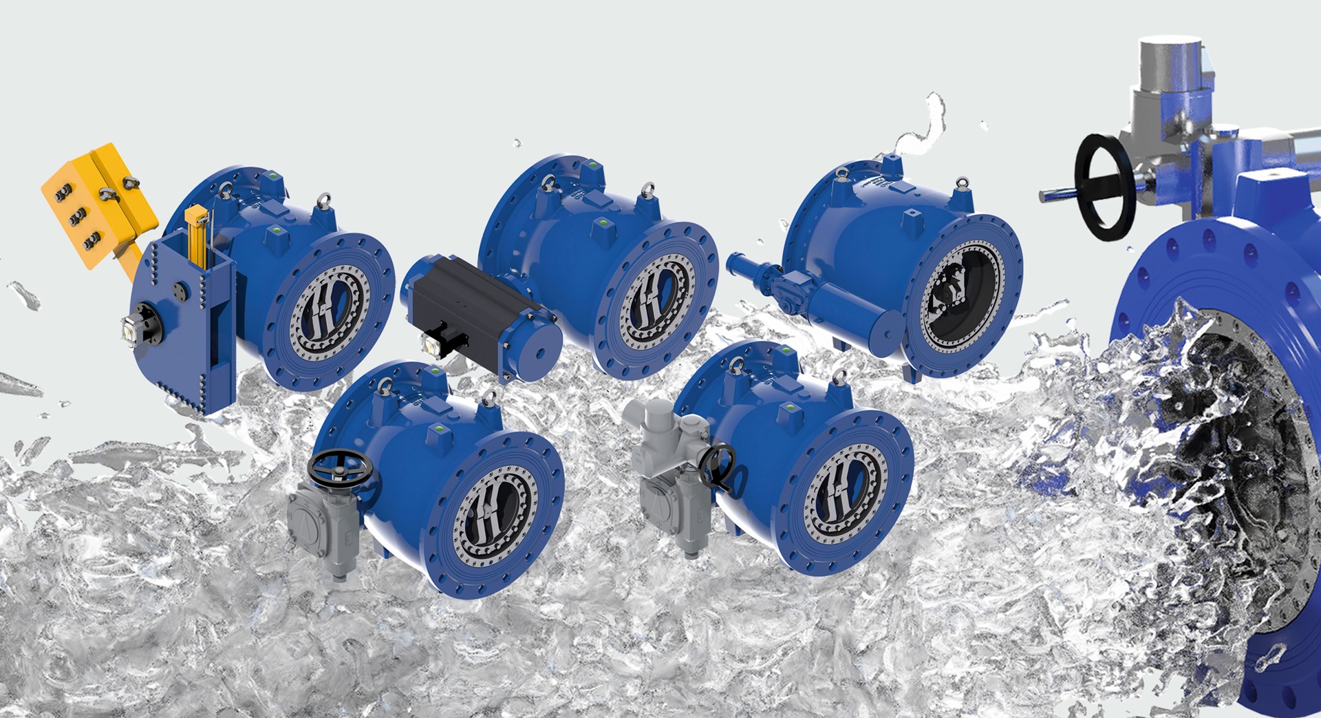 Different AVK needle valve variants