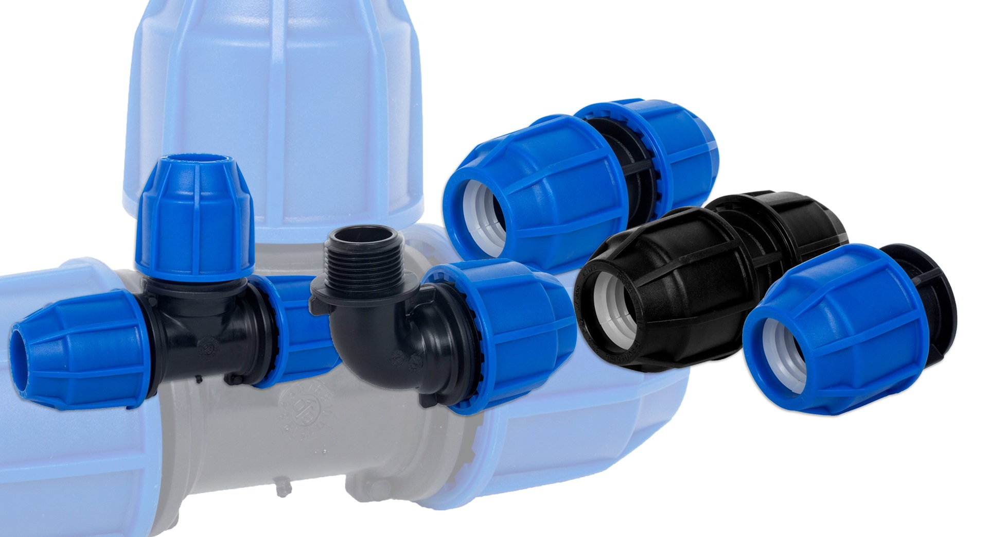 Pentomech compressie koppeling
