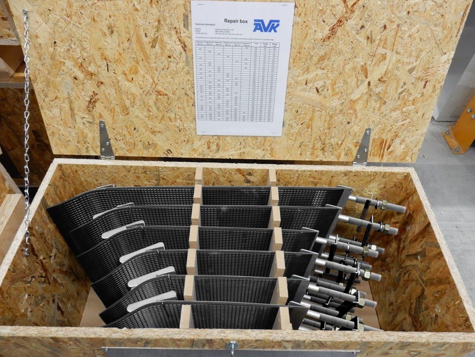 Reparatiekist met 6 of 10 elementen