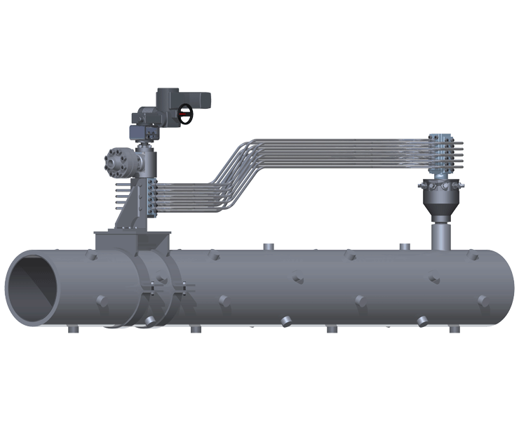 TECtemp HTL Desuperheater split unit lans type voor stoomleidingen tot 580°C