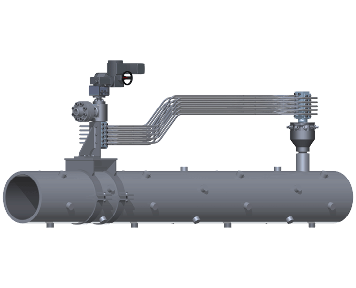 TECtemp HTL Desuperheater split unit lance type for steam pipes up to 580°C