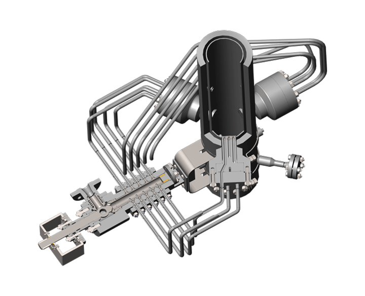 TECtemp HTR Desuperheater split unit ring type for steam pipes up to 580°C