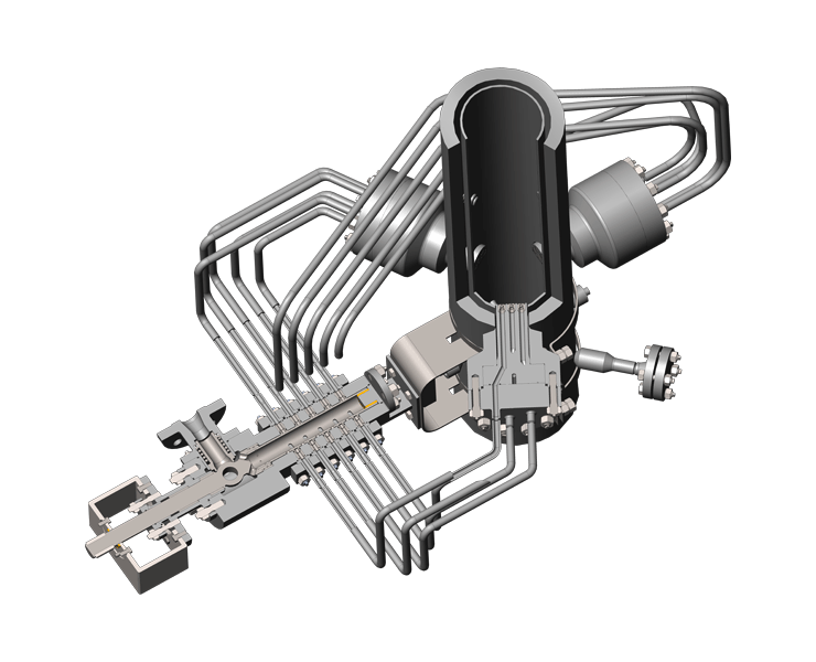 TECtemp HTR Desuperheater split unit ring type for steam pipes up to 580°C