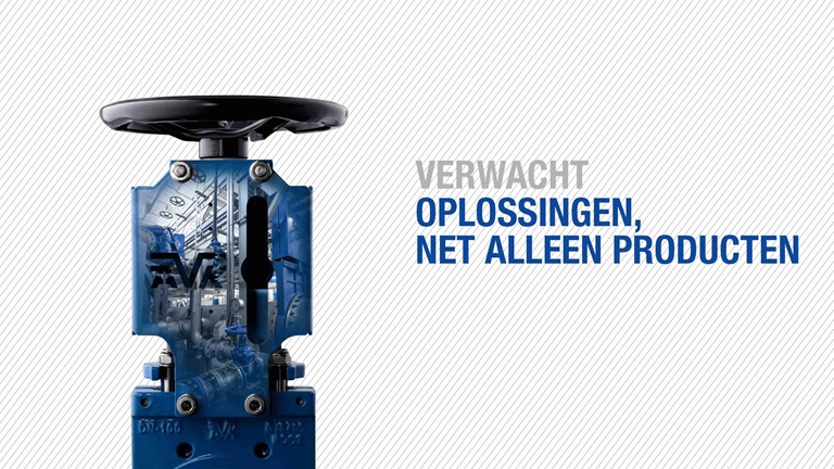 Verwacht oplossingen, niet alleen producten