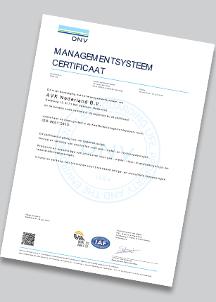 ISO certificaat 9001